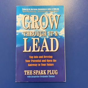 Grow Through It & Lead by Jacqueline Benjamin Thomas paperback book